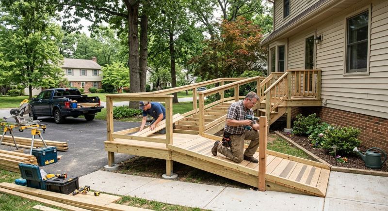 Home Ramp Installation in Conroe, TX