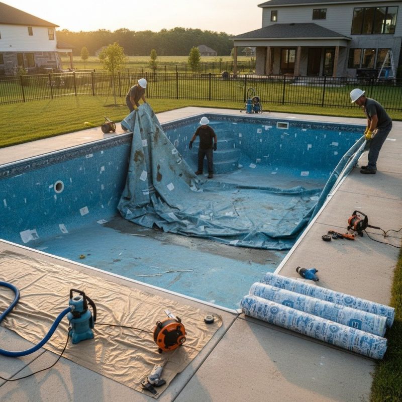 Vinyl Pool Repair